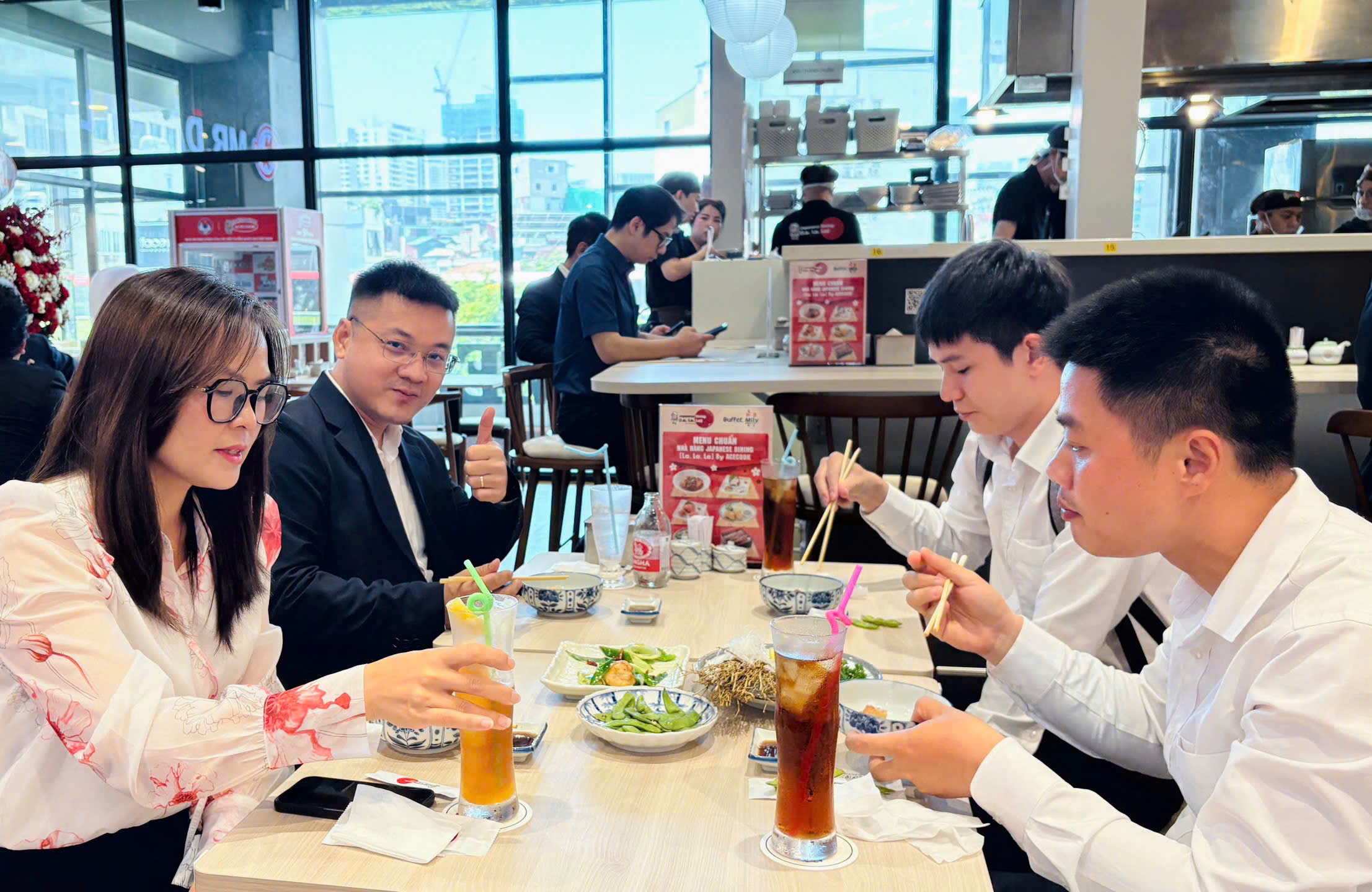Acecook Việt Nam khai trương nh&agrave; h&agrave;ng Japanese Dining (La La La) tại Aeon Mall Xu&acirc;n Thủy- Ảnh 2.