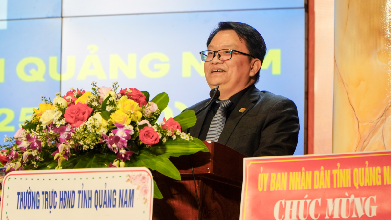 &Ocirc;ng Trần Quốc Bảo t&aacute;i đắc cử Chủ tịch Hiệp hội Doanh nghiệp Quảng Nam- Ảnh 1.