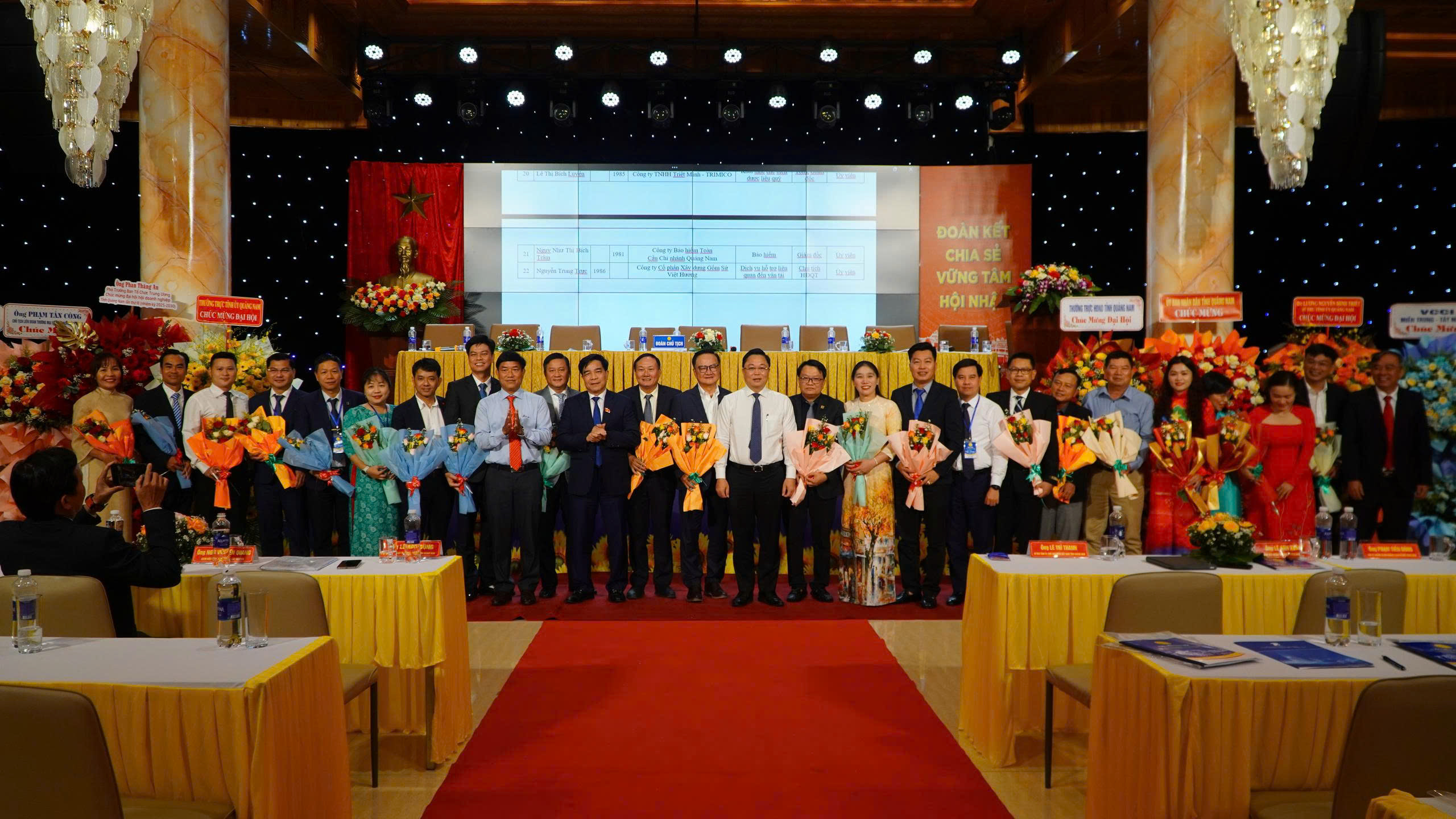 &Ocirc;ng Trần Quốc Bảo t&aacute;i đắc cử Chủ tịch Hiệp hội Doanh nghiệp Quảng Nam- Ảnh 4.