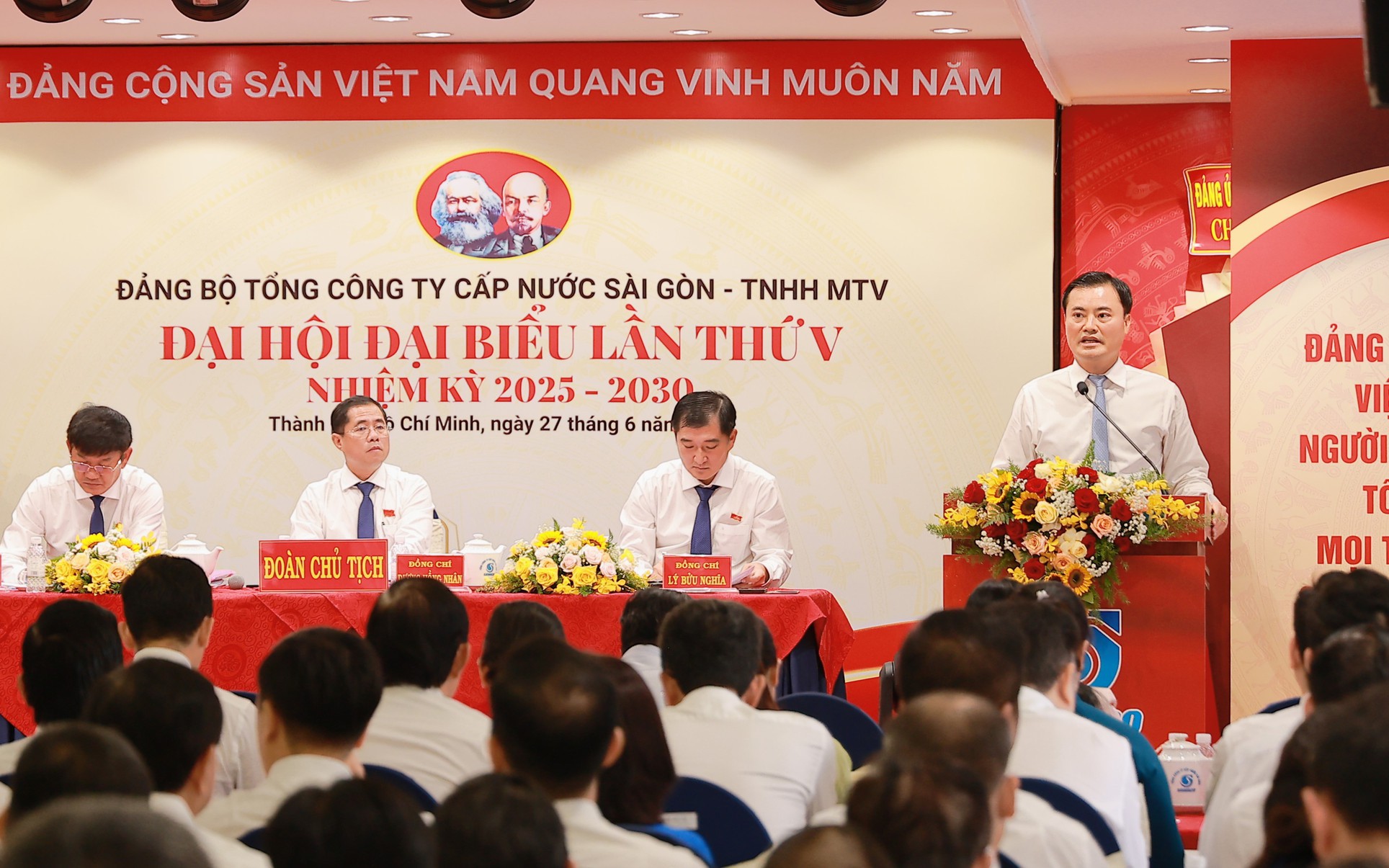 Xây dựng Đảng bộ vững mạnh, đưa SAWACO lên tầm cao mới
