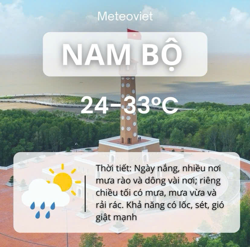 Thời tiết TP HCM h&ocirc;m nay, 27-6: Ng&agrave;y c&oacute; nắng, mưa d&ocirc;ng rải r&aacute;c- Ảnh 2.