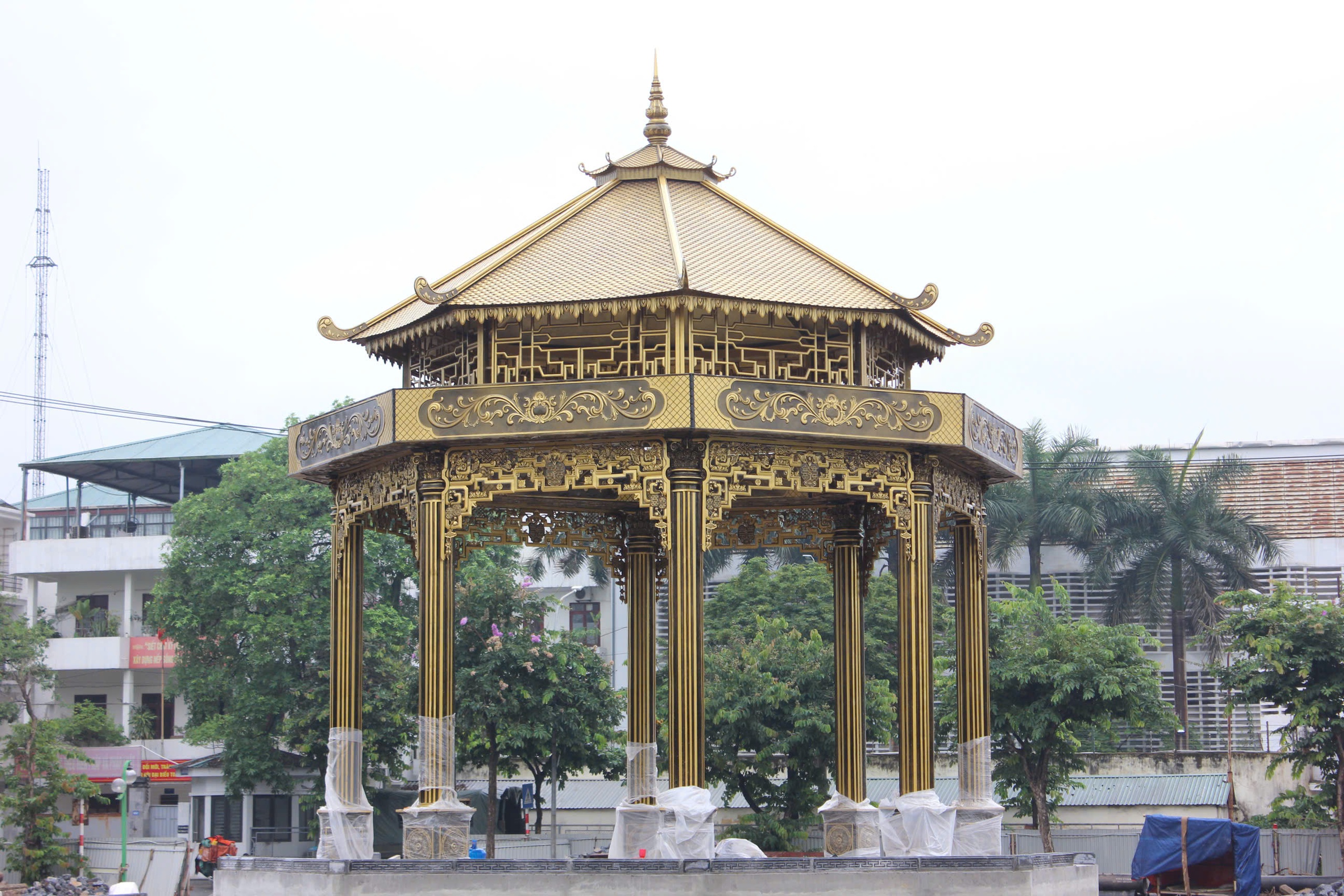 Cận cảnh đập d&acirc;ng trong qu&aacute; tr&igrave;nh "hồi sinh" s&ocirc;ng T&ocirc; Lịch- Ảnh 3.