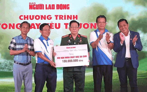 Giải Golf "V&ograve;ng tay y&ecirc;u thương": S&acirc;n chơi nhiều &yacute; nghĩa - Ảnh 7.