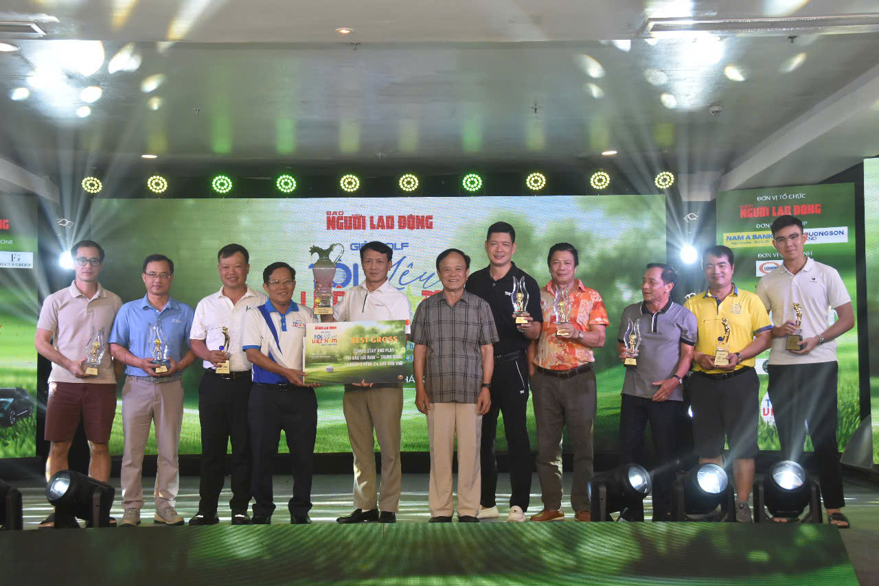 Lễ trao giải v&agrave; bế mạc Giải Golf "T&ocirc;i y&ecirc;u Việt Nam"- Ảnh 16.