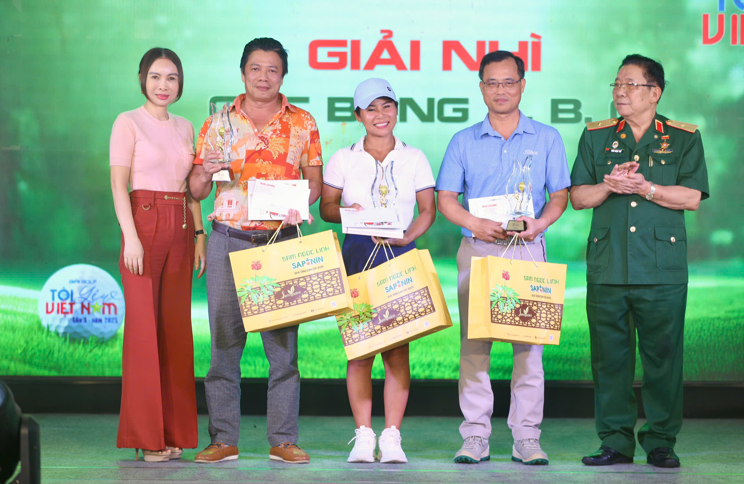Lễ trao giải v&agrave; bế mạc Giải Golf "T&ocirc;i y&ecirc;u Việt Nam"- Ảnh 6.