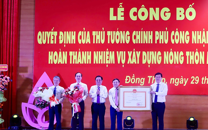 Đồng Tháp đón tin vui trước ngày sáp nhập 