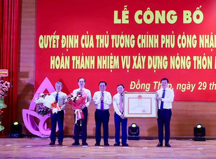 Đồng Tháp đón tin vui trước ngày sáp nhập - Ảnh 1.