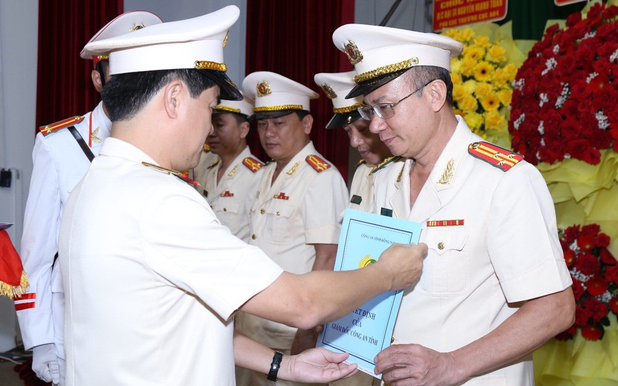 Công an tỉnh Đồng Nai mới có 1 giám đốc và 8 phó giám đốc 