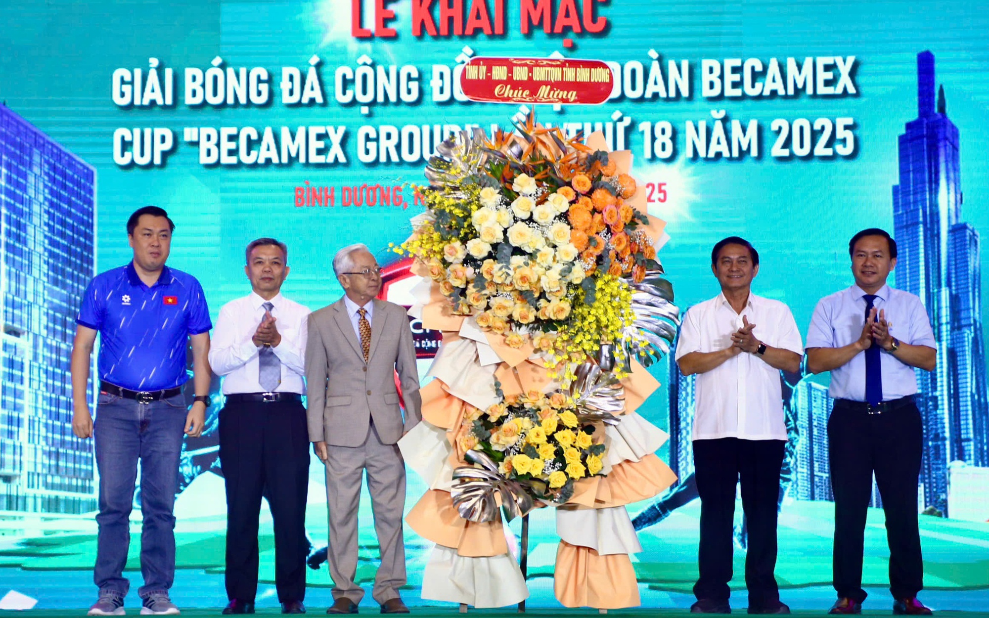 196 đội dự Giải bóng đá cộng đồng Tập đoàn Becamex 2025