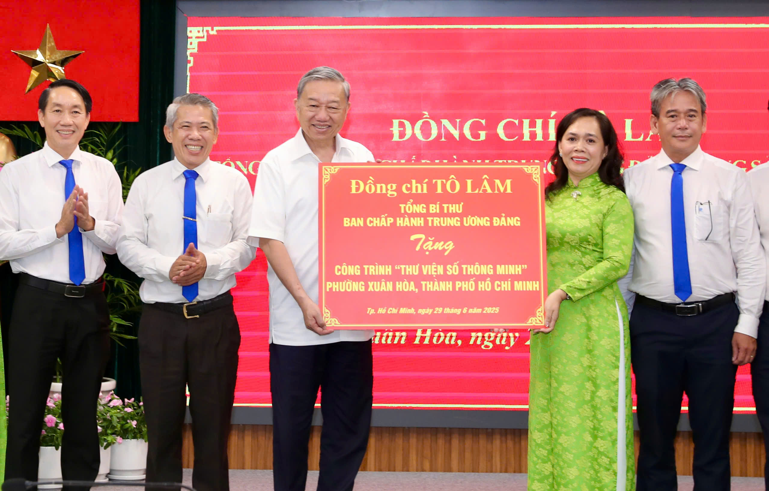 Chỉ đạo của Tổng B&iacute; thư T&ocirc; L&acirc;m trong buổi l&agrave;m việc tại TP HCM chiều nay- Ảnh 11.