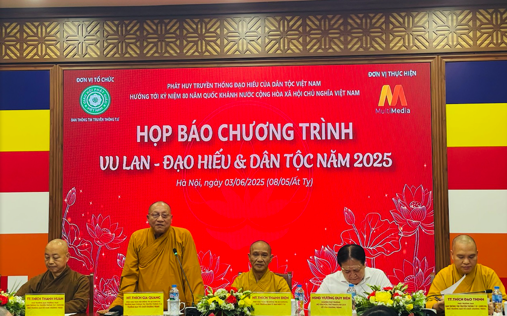 Chương trình Vu Lan 2025: Ca ngợi đạo hiếu, dân tộc và tinh thần yêu nước