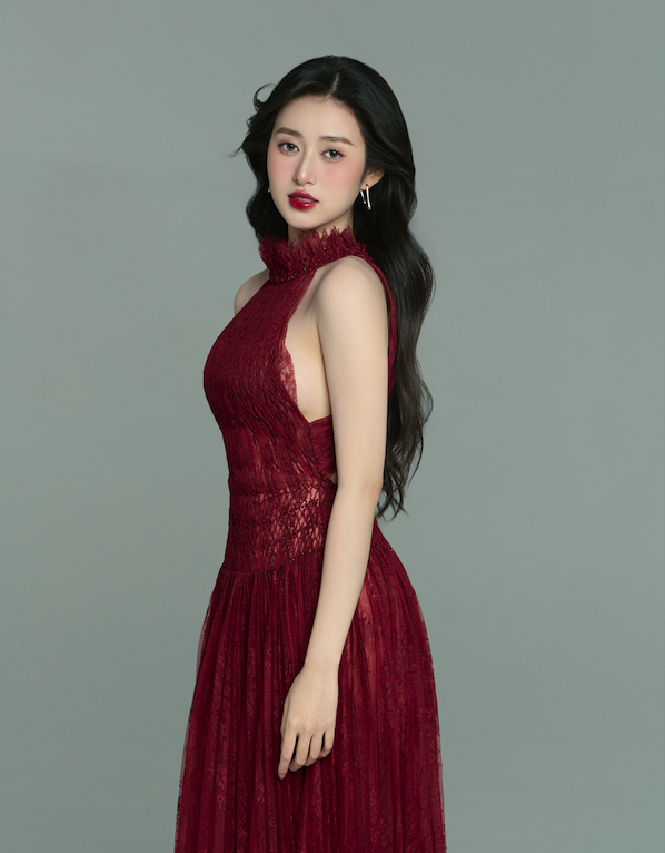Hoa kh&ocirc;i Tr&acirc;m Anh muốn tiến xa ở Miss Earth Vietnam 2025 - Ảnh 2.