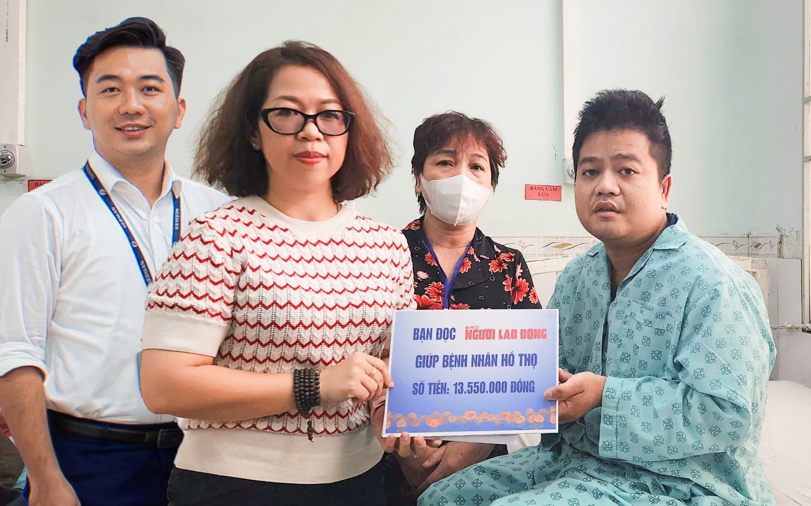 Bạn đọc Báo Người Lao Động tiếp sức bệnh nhân viêm tụy cấp