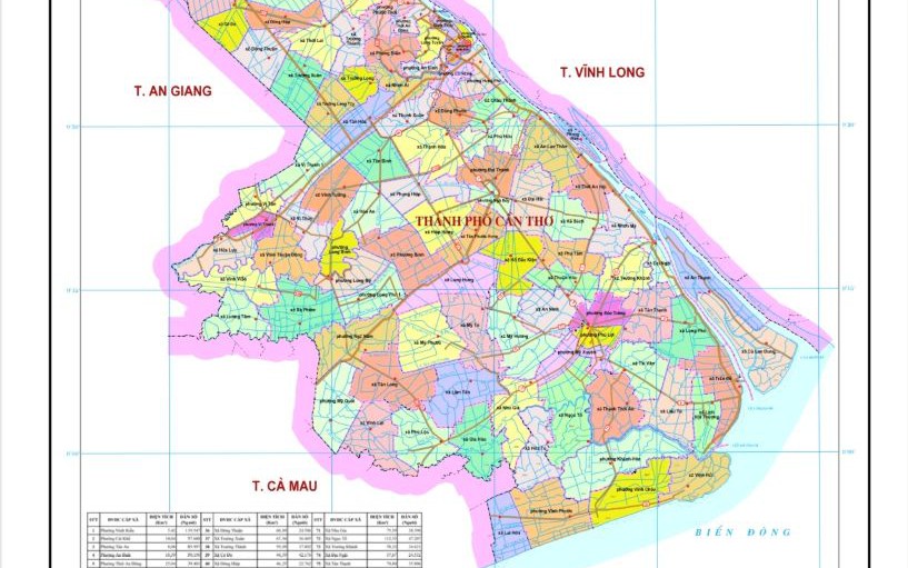 Công bố chức danh bí thư và chủ tịch 103 xã, phường ở TP Cần Thơ