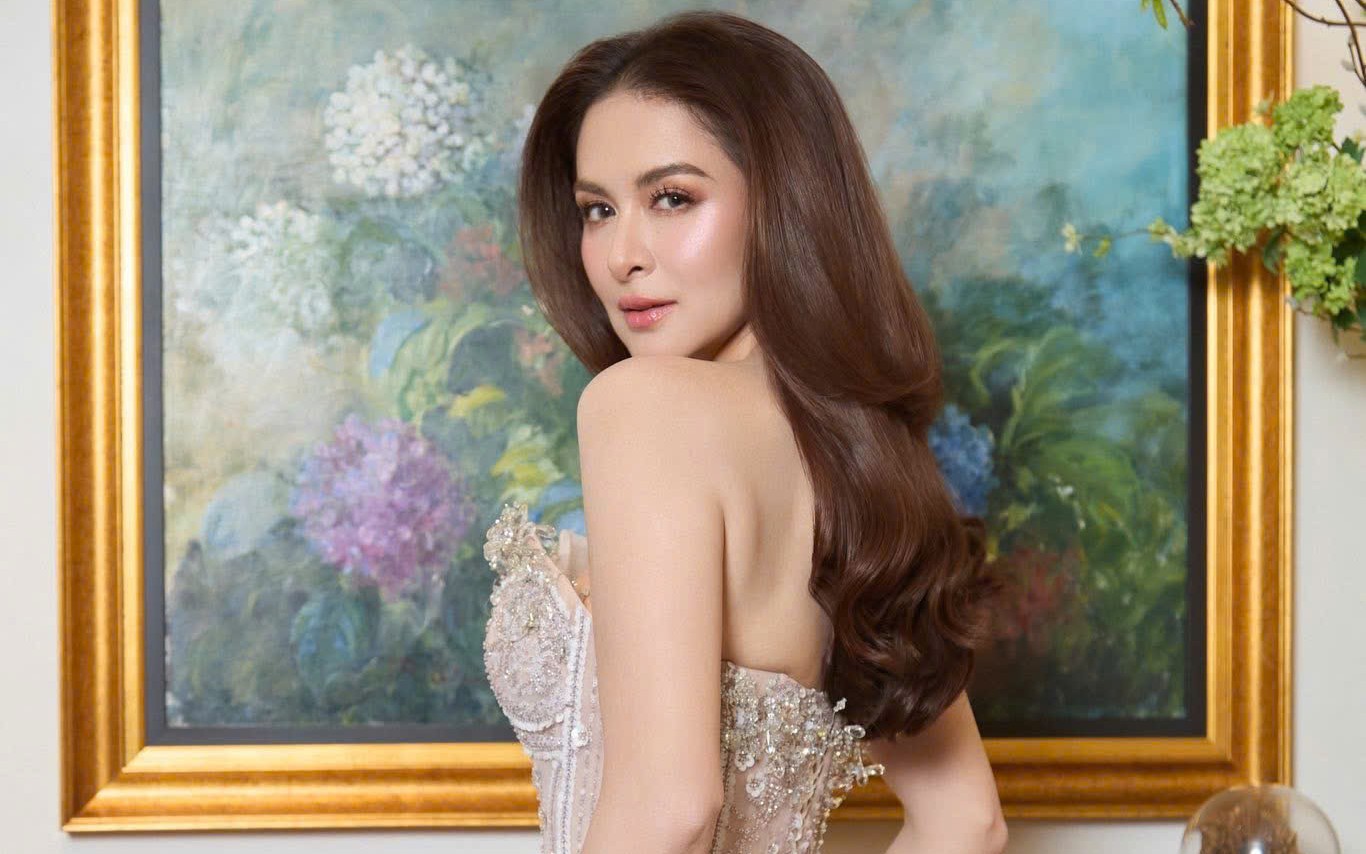 "Mỹ nhân đẹp nhất Philippines" Marian Rivera mặc đầm của nhà mốt Việt Nam