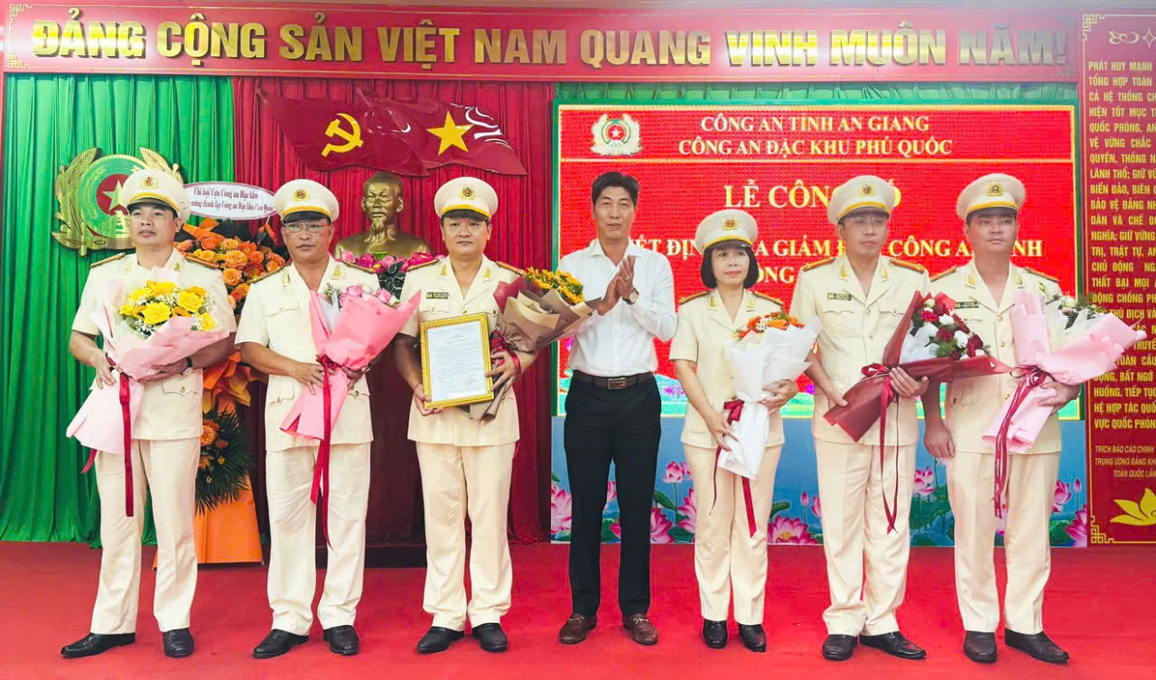Thượng t&aacute; Đinh Xu&acirc;n Trường giữ chức Trưởng C&ocirc;ng an đặc khu Ph&uacute; Quốc - Ảnh 1.