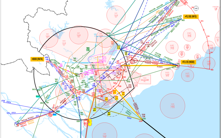 Hoàn tất thiết kế vùng trời và phương thức bay cho sân bay Long Thành