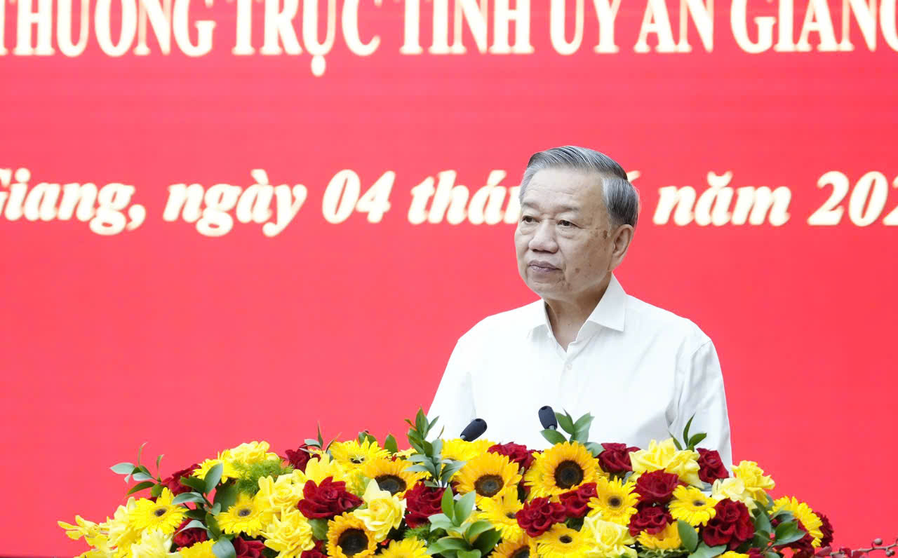 Tổng Bí thư Tô Lâm làm việc với 2 tỉnh Kiên Giang và An Giang - Ảnh 2.