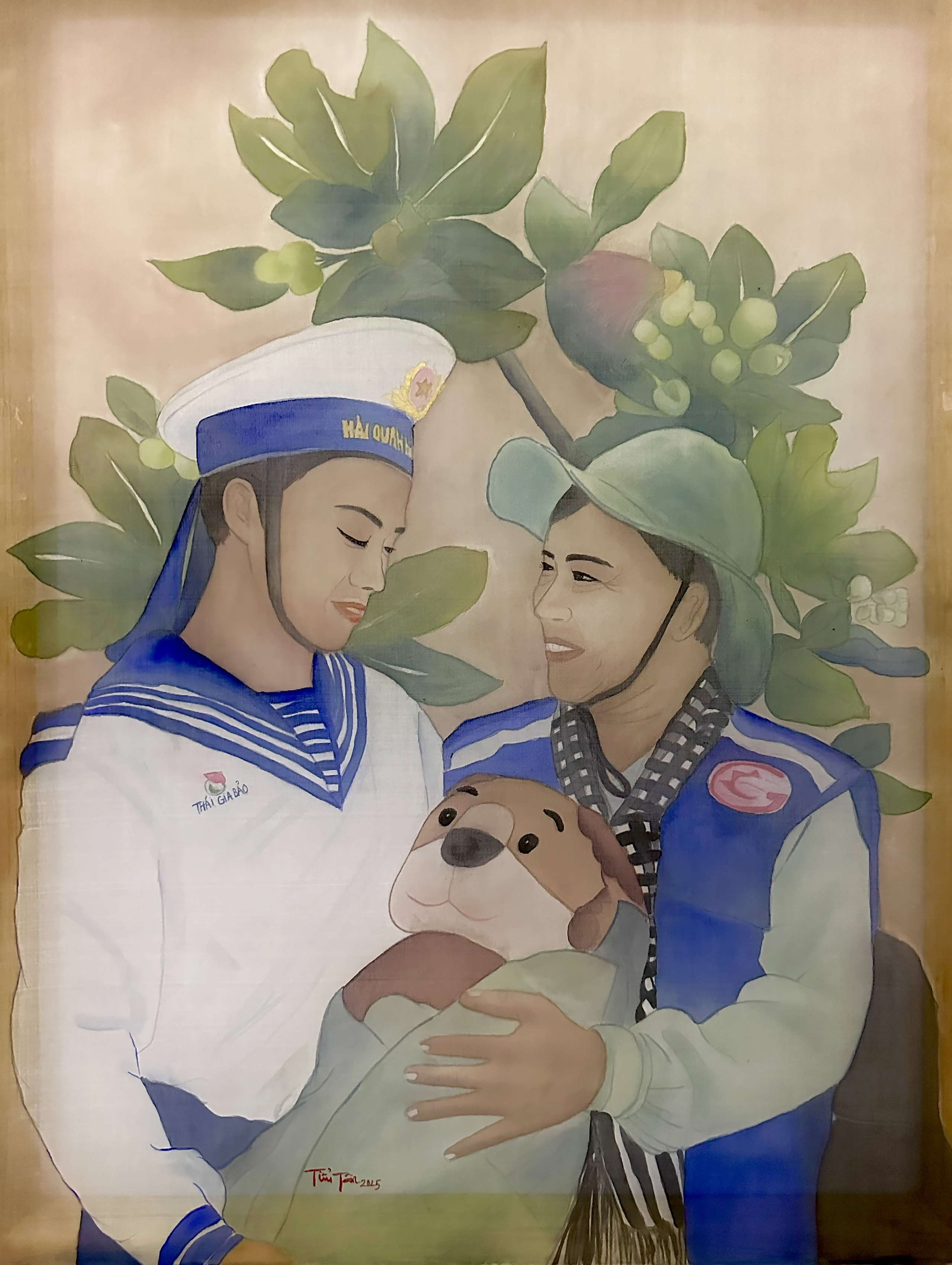 Triển l&atilde;m của nh&oacute;m 6 Cọng Lụa 