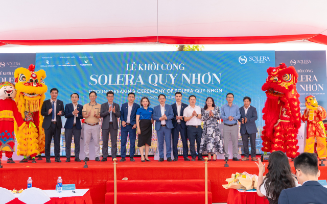VictoryCons bắt tay Regal Group và Đất Xanh Miền Trung khởi công Solera Quy Nhơn