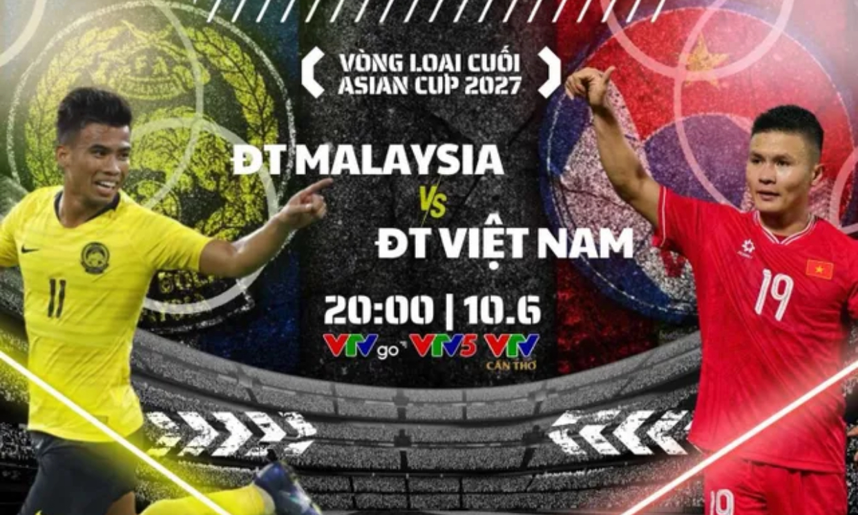 Xem tuyển Việt Nam đấu Malaysia tr&ecirc;n k&ecirc;nh n&agrave;o?- Ảnh 1.