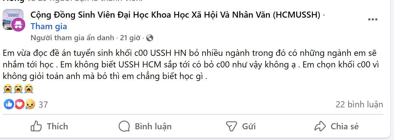 Bất ngờ bỏ x&eacute;t tuyển khối C00, th&iacute; sinh "trở tay kh&ocirc;ng kịp"- Ảnh 2.