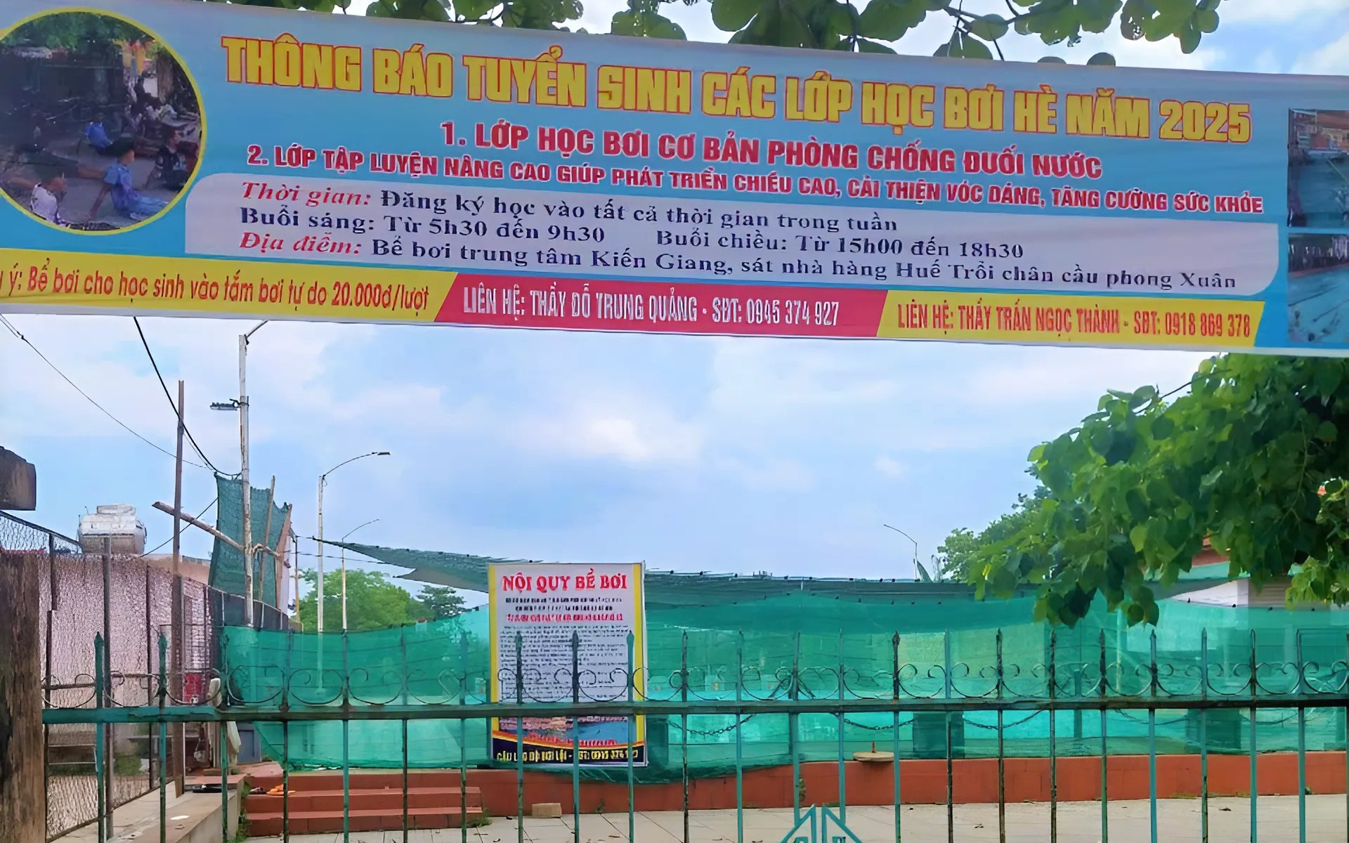 Một học sinh gặp nạn dưới bể bơi, phải chuyển viện khẩn cấp