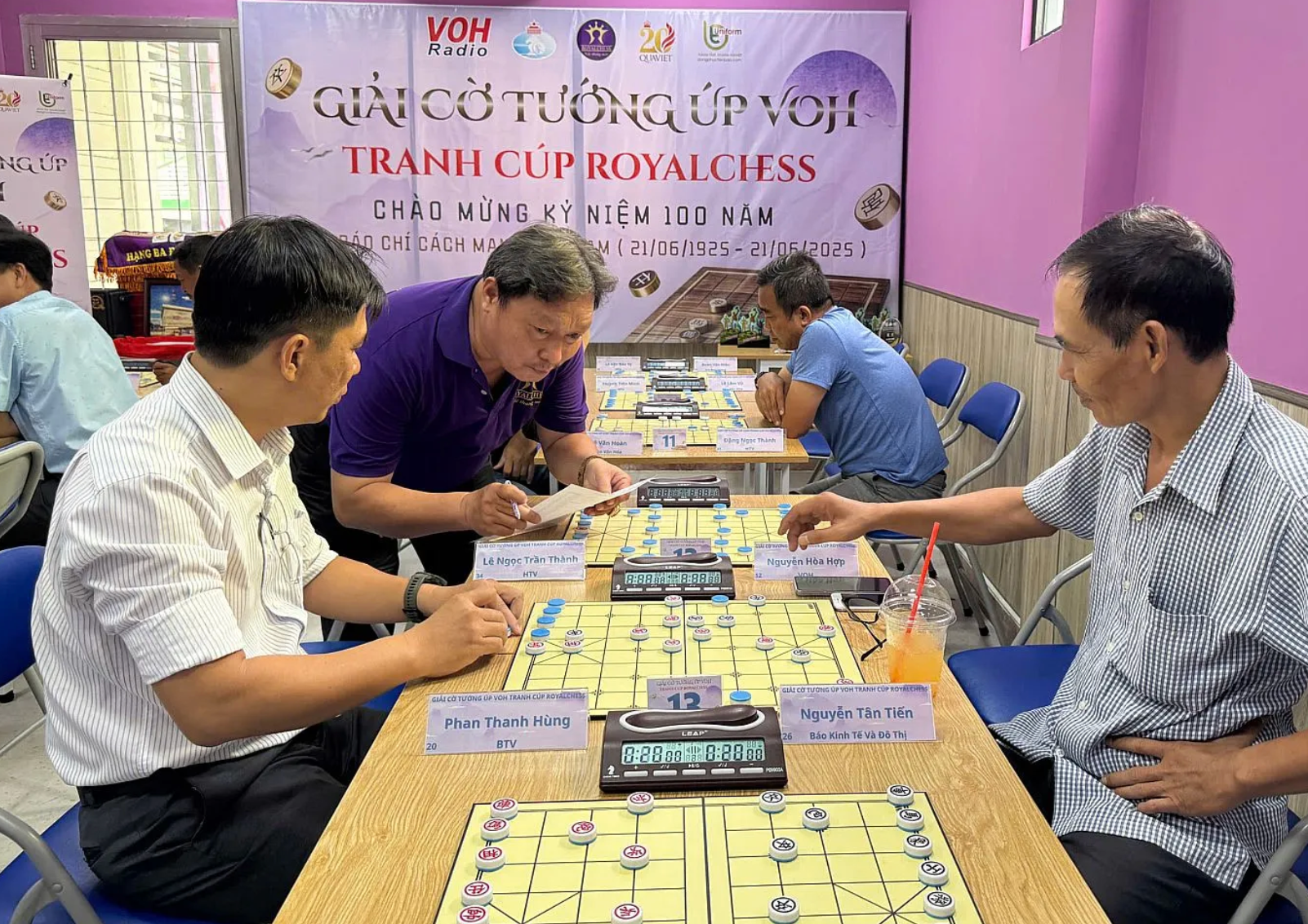 Giải Cờ tướng &uacute;p kỷ niệm Ng&agrave;y B&aacute;o ch&iacute; C&aacute;ch mạng Việt Nam - Ảnh 3.