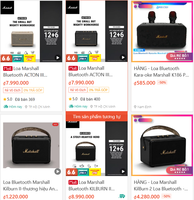 Sản phẩm giả mạo thương hiệu Marshall b&aacute;n tr&agrave;n lan tr&ecirc;n mạng - Ảnh 6.