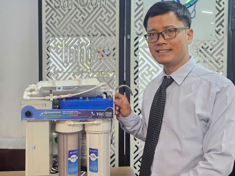 Tạo nước tinh khiết không cần hóa chất- Ảnh 1.