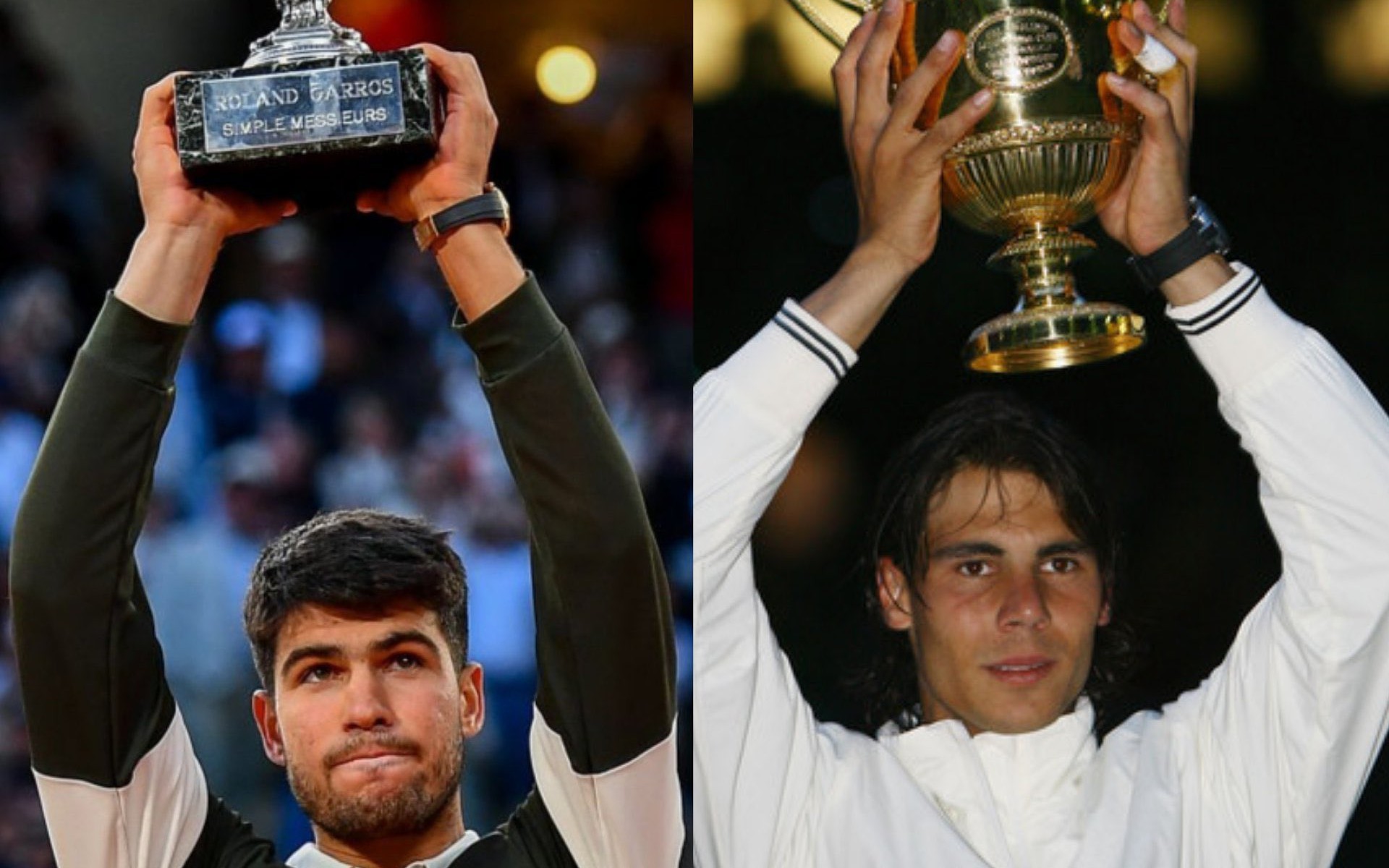 Alcaraz vô địch Grand Slam thứ 5 ở cùng độ tuổi với Nadal