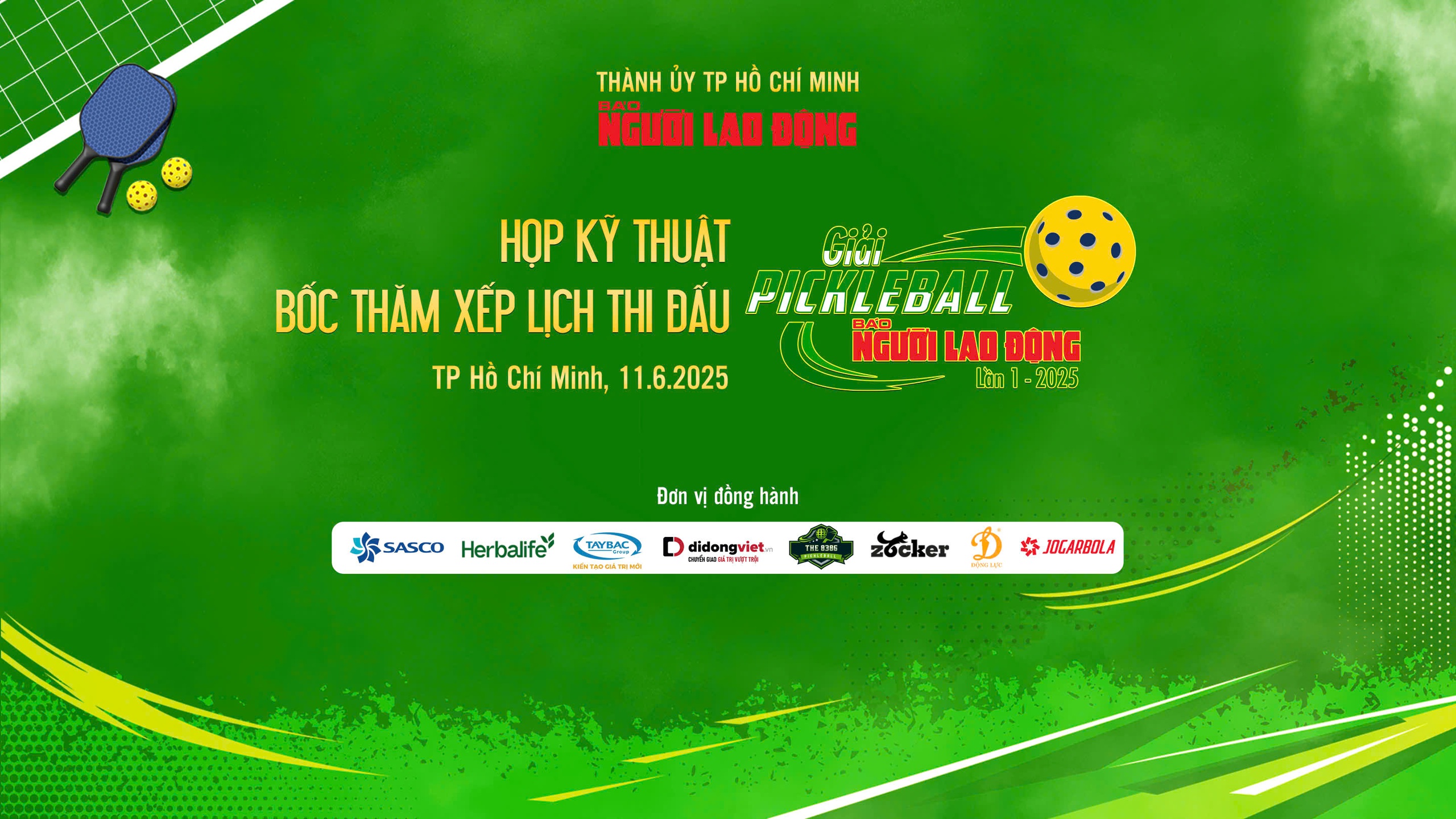 Giải Pickleball B&aacute;o Người Lao Động: Chốt danh s&aacute;ch, chờ bốc thăm - Ảnh 3.