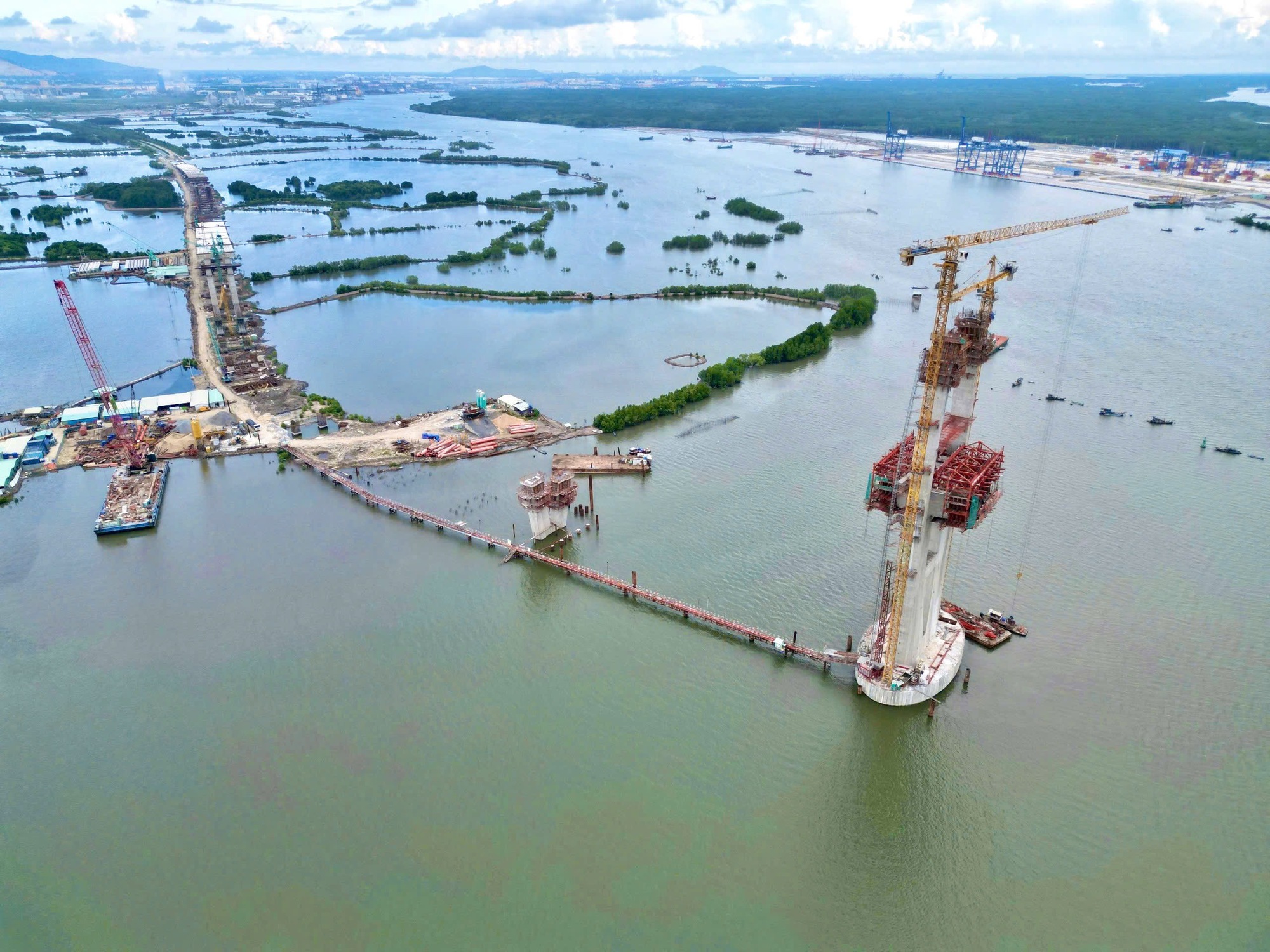Cận cảnh dự &aacute;n cầu c&oacute; nhịp ch&iacute;nh d&agrave;i nhất Đ&ocirc;ng Nam &Aacute;, nối B&agrave; Rịa - Vũng T&agrave;u với Đồng Nai- Ảnh 8.