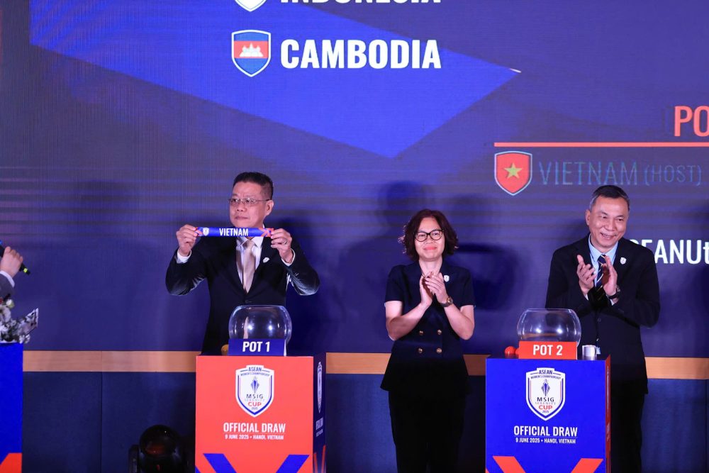 Nữ Việt Nam c&ugrave;ng bảng với Th&aacute;i Lan, Indonesia tại ASEAN Cup - Ảnh 1.