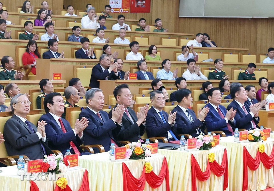 Tổng Bí thư Tô Lâm: Tiếp tục khơi dậy tinh thần Nguyễn Văn Linh - tinh thần đổi mới, quyết đoán- Ảnh 9.