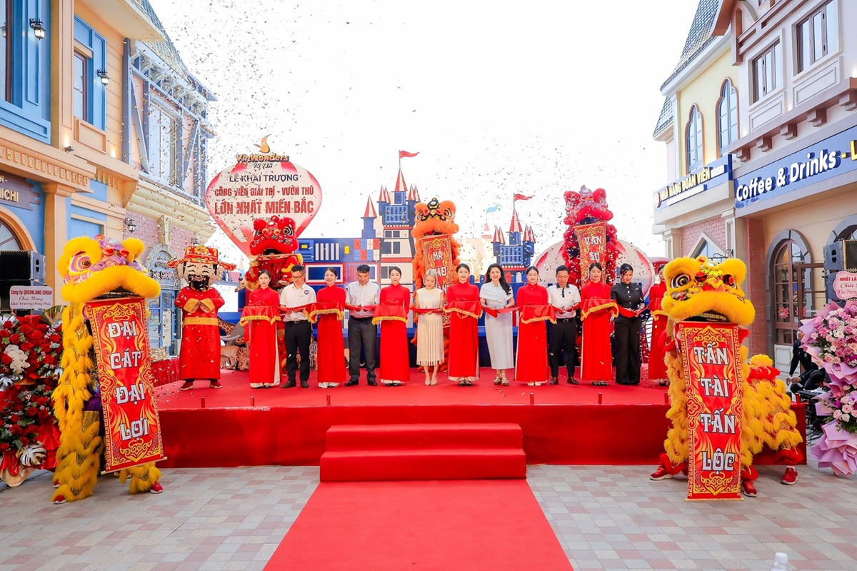 Khai trương Vinwonders Vũ Y&ecirc;n - T&acirc;m điểm vui chơi giải tr&iacute; v&agrave; vườn th&uacute; lớn nhất miền Bắc- Ảnh 1.