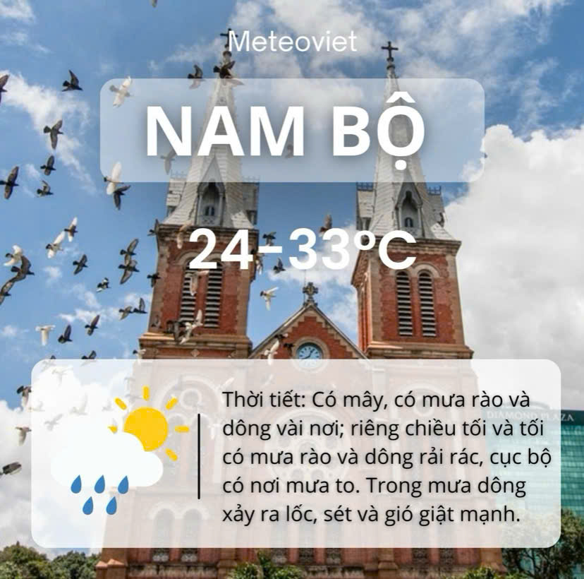 Thời tiết TP HCM hôm nay, 1-7: Sáng nắng, chiều có mưa nhẹ- Ảnh 3.