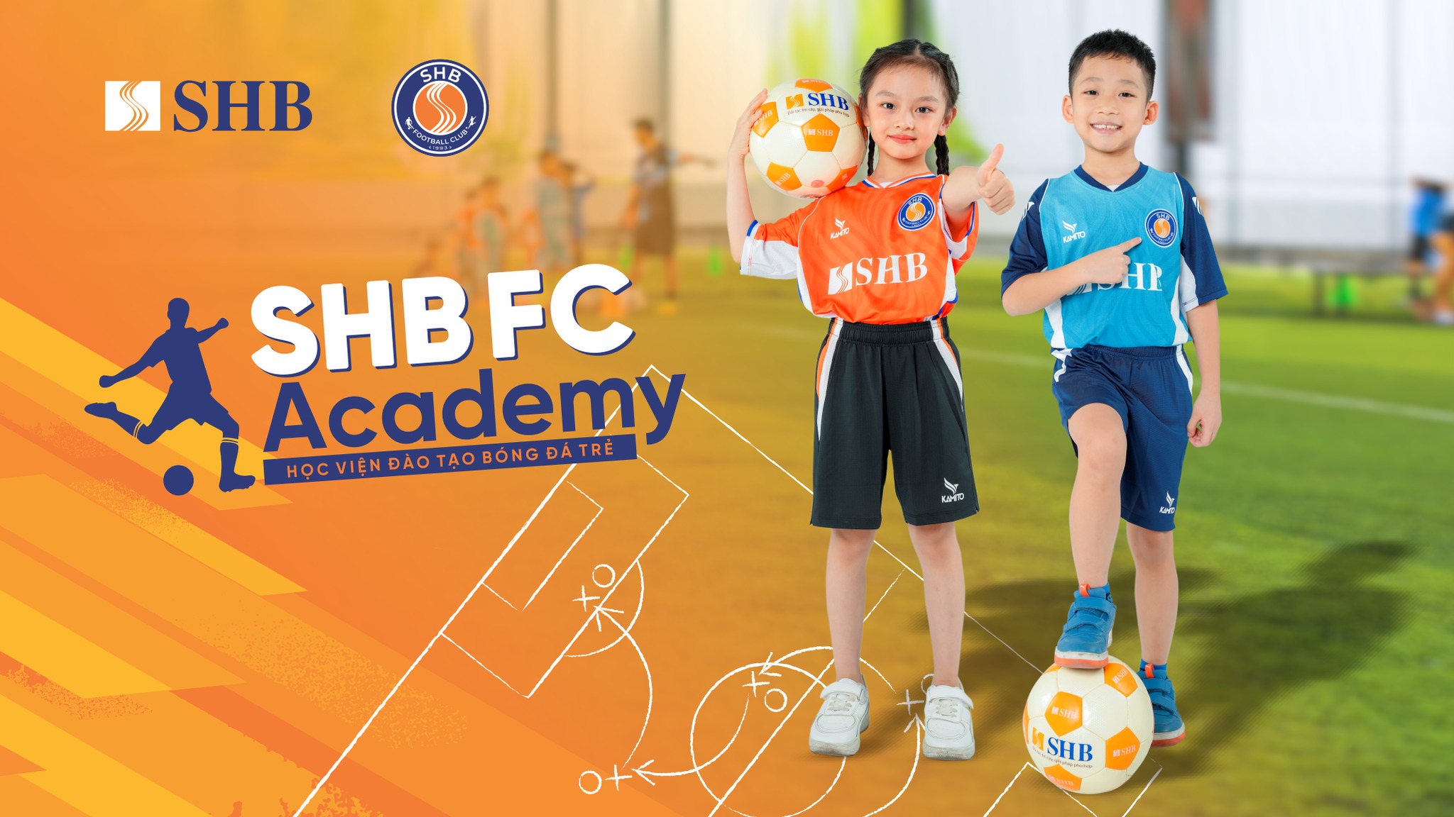 Chương tr&igrave;nh đ&agrave;o tạo b&oacute;ng đ&aacute; trẻ SHB FC Academy - M&oacute;n qu&agrave; &yacute; nghĩa cho thiếu nhi- Ảnh 1.