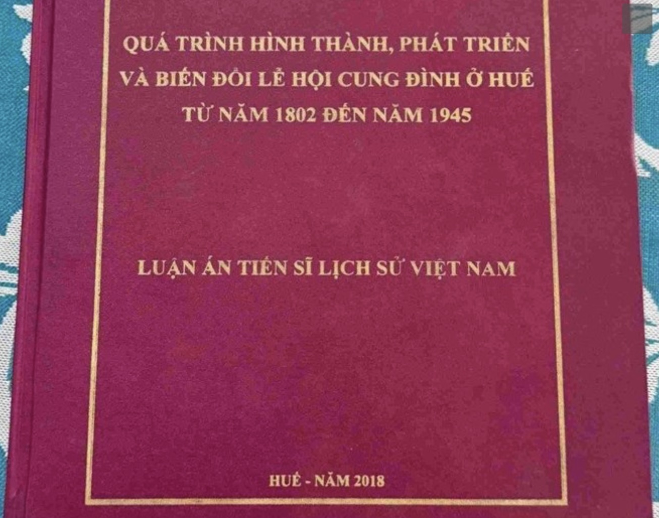 Luận án tiến sĩ bị tố "đạo văn" ở Huế cần tiếp thu, chỉnh sửa sai sót- Ảnh 1.