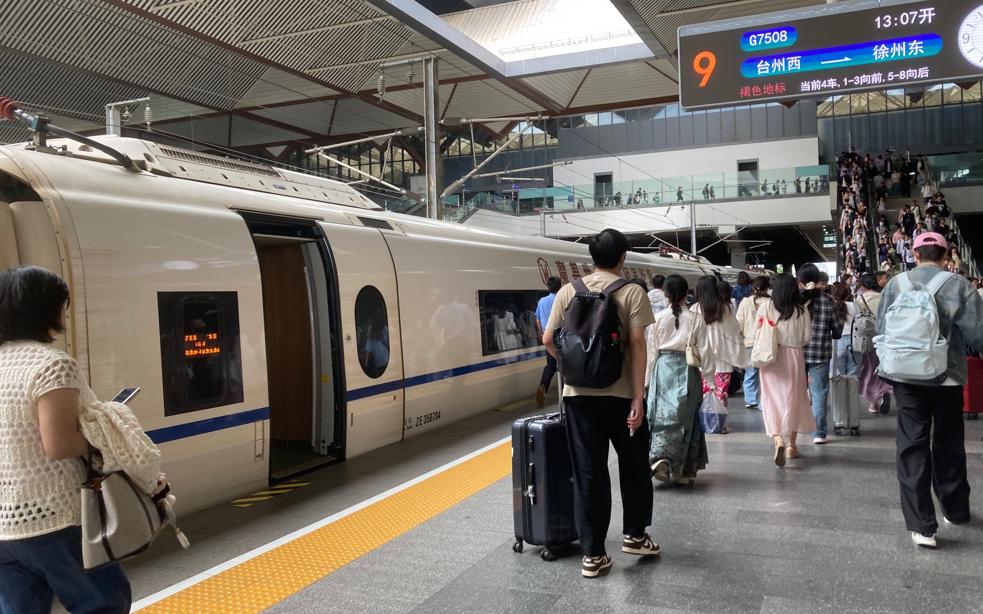 Xuyên thời gian trên tàu cao tốc