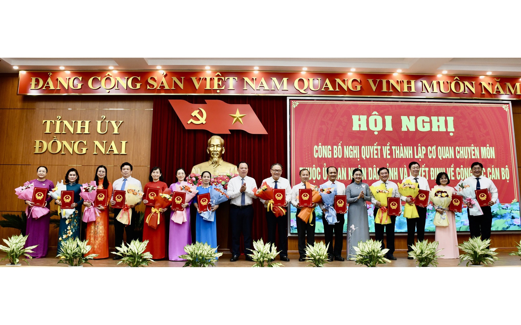 Danh sách lãnh đạo sở, ngành tỉnh Đồng Nai sau sáp nhập