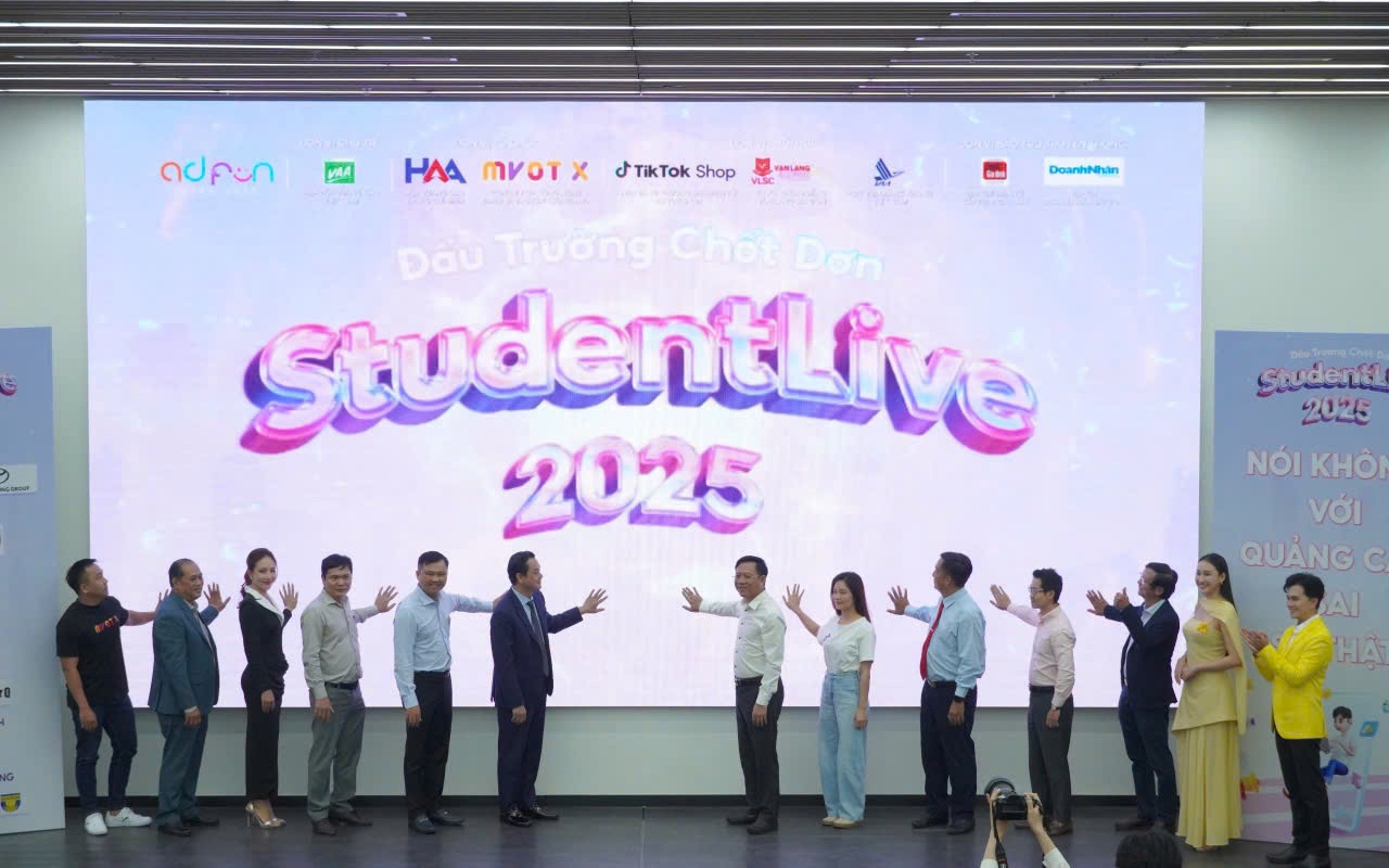 Khởi động "Đấu trường chốt đơn – StudentLive":
Sân chơi cho sinh viên mê livestream bán hàng
