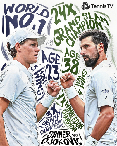 Djokovic v&agrave; th&aacute;ch thức mang t&ecirc;n Sinner- Ảnh 1.