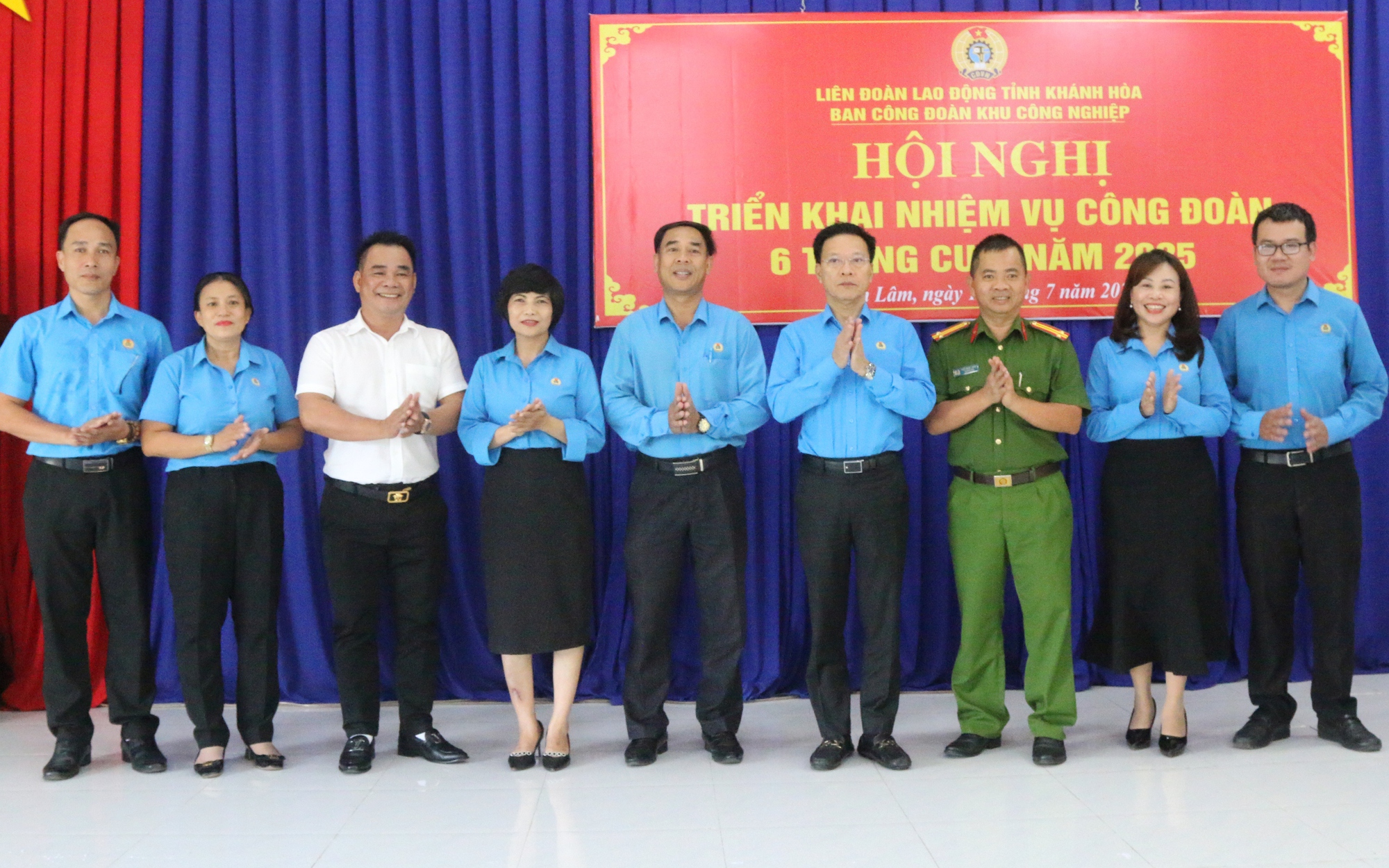 Ban Công đoàn Khu Công nghiệp Khánh Hoà quản lý gần 25.000 đoàn viên