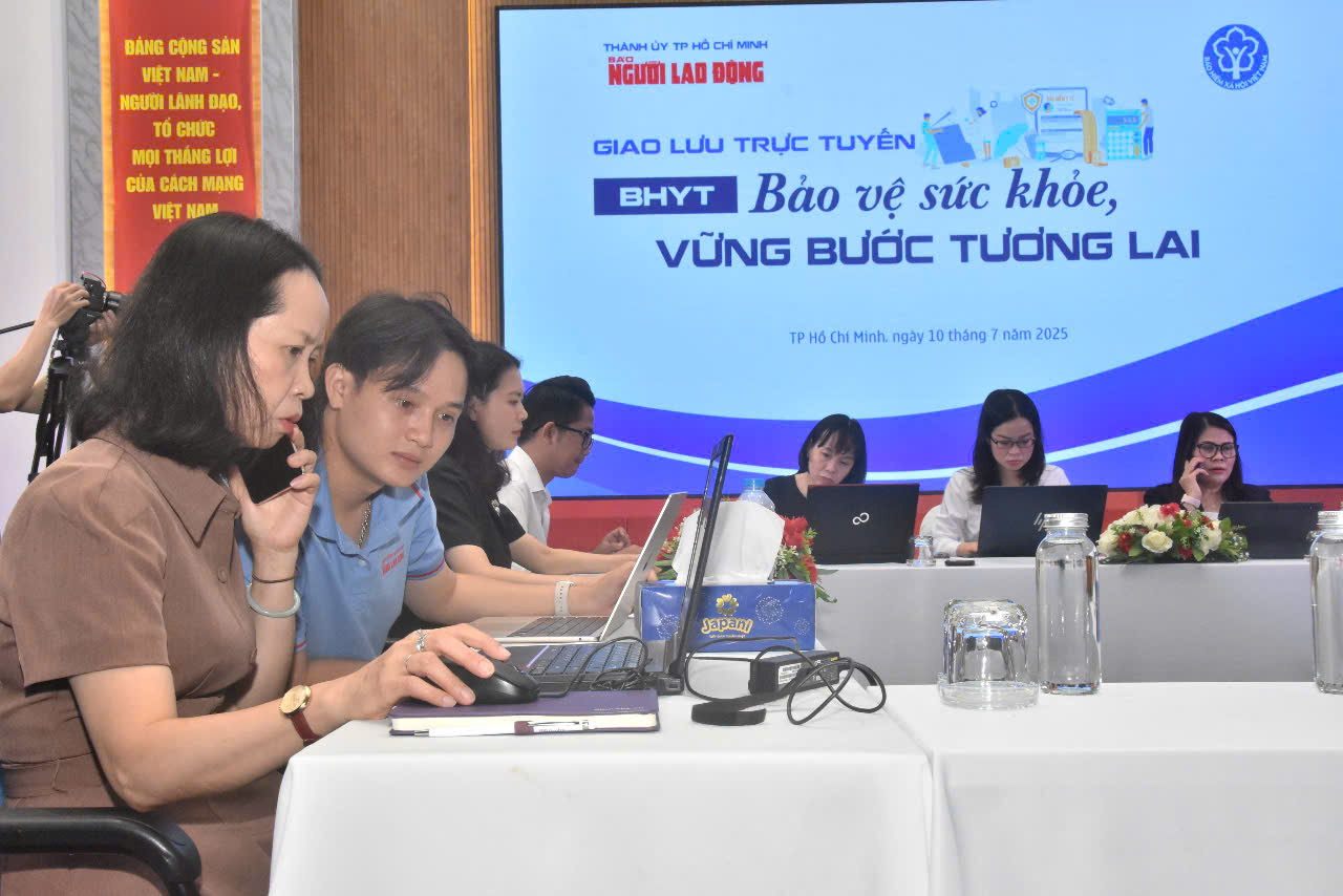 Giao lưu trực tuyến về Luật BHYT sửa đổi: Vững tin v&agrave;o trụ cột an sinh x&atilde; hội - Ảnh 5.