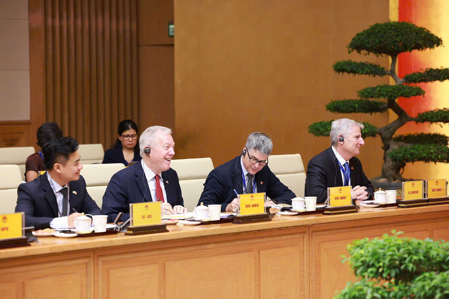 Thủ tướng Phạm Minh Chính làm việc với Hội đồng Kinh doanh Mỹ - ASEAN- Ảnh 5.