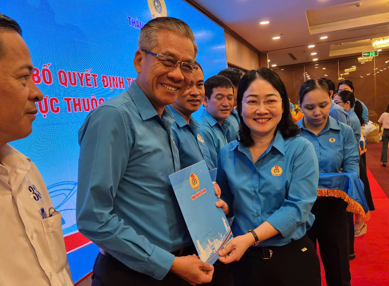LĐLĐ TP HCM c&ocirc;ng bố quyết định th&agrave;nh lập C&ocirc;ng đo&agrave;n phường, x&atilde;, đặc khu- Ảnh 3.