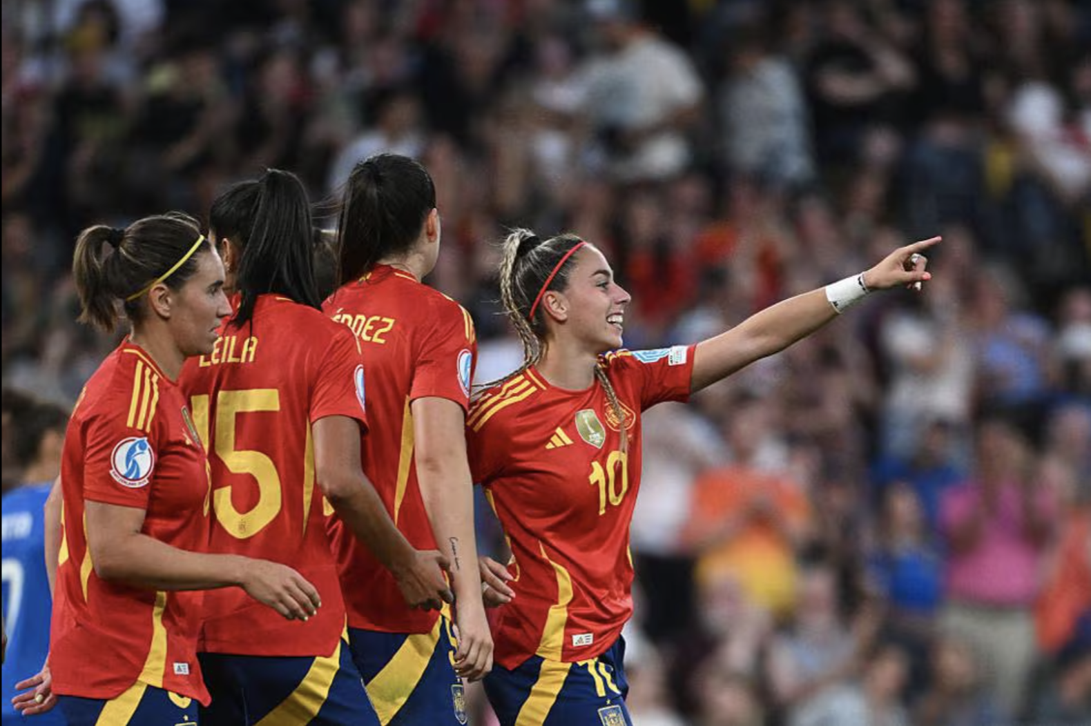Tây Ban Nha toàn thắng, đồng hương Ronaldo chia tay sớm Euro nữ - Ảnh 4.