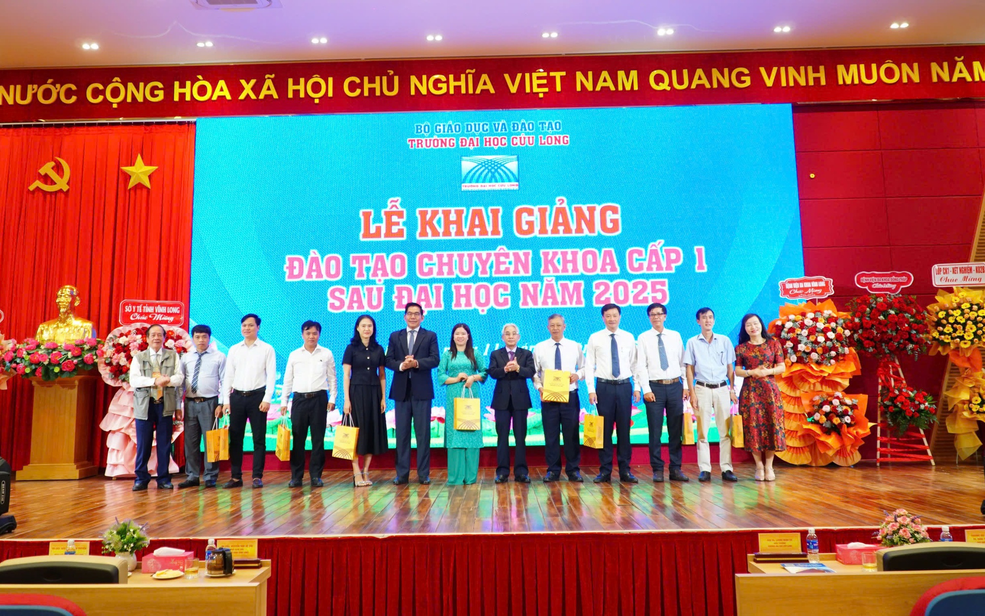 Trường ĐH Cửu Long có 154 học viên trúng tuyển kỳ tuyển sinh đào tạo chuyên khoa cấp 1