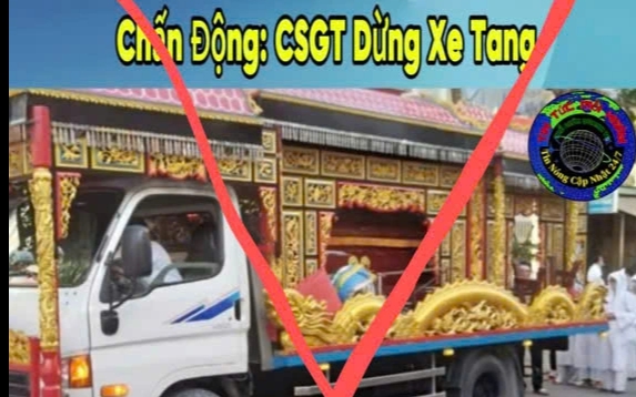 Làm rõ clip "CSGT dừng xe tang giữa đường, bé gái chui ra từ quan tài"